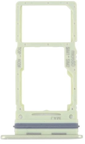 SIM kortelės laikiklis Samsung A346 A34 5G 2023 Lime originalus (service pack)