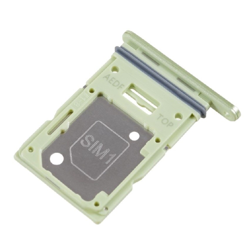 SIM kortelės laikiklis Samsung A546 A54 5G 2023 Lime originalus (service pack)