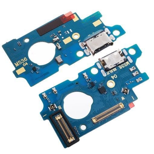 Lanksčioji jungtis Samsung M536 M53 2022 su įkrovimo kontaktu, mikrofonu originali (service pack)