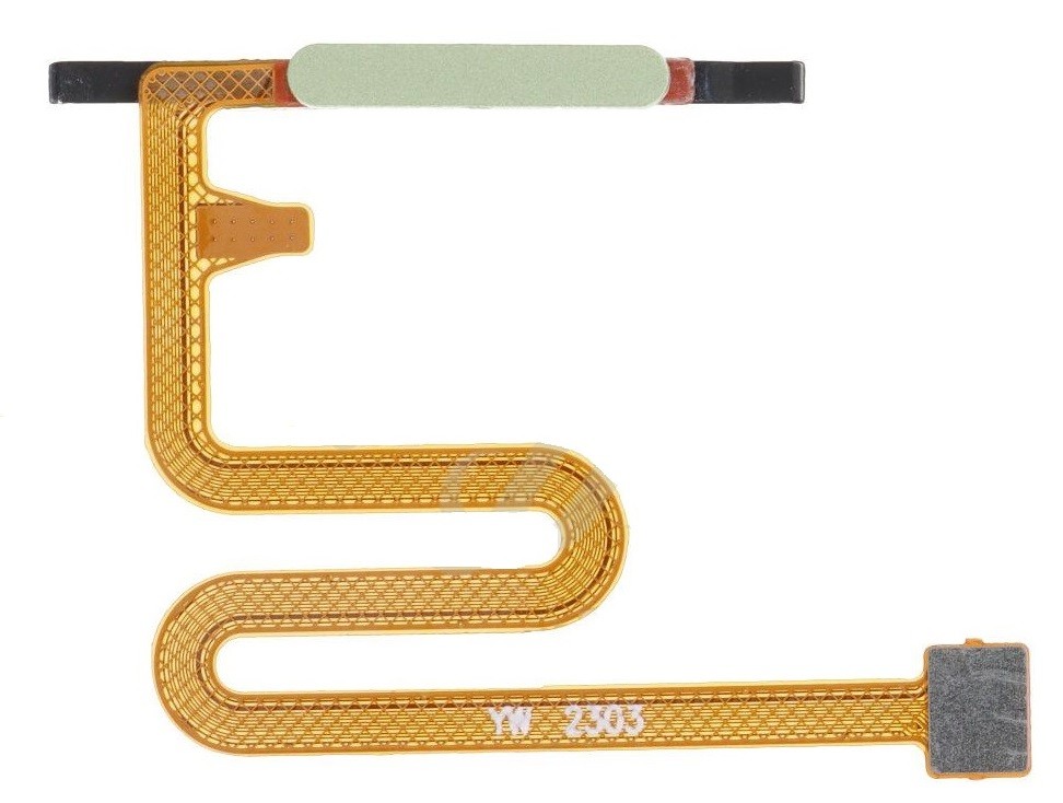 Lanksčioji jungtis Samsung A145 A14 4G su pirštų atspaudų jutikliu (fingerprint) Green originali (service pack)