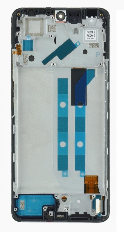 Ekranas Xiaomi Redmi Note 11 Pro/Redmi Note 11 Pro 5G/Poco X4 Pro 5G su lietimui jautriu stikliuku ir rėmeliu Graphite Grey OLED