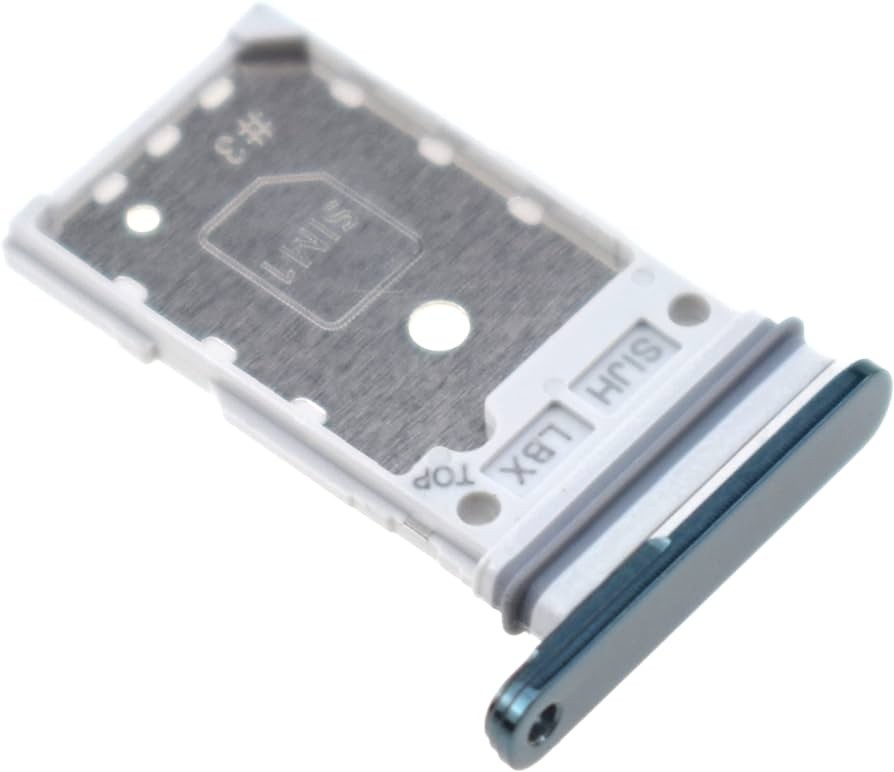 SIM kortelės laikiklis Samsung S918 S23 Ultra Dual Green originalus (service pack)