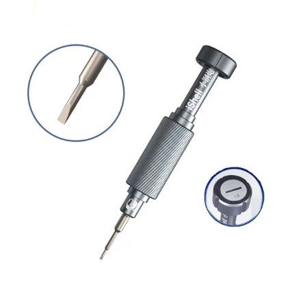 Atsuktuvas plokščias (-) 1.0mm Mechanic iShell Mortar Mini