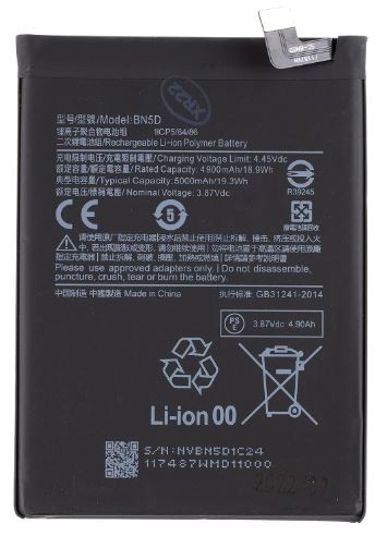 Akumuliatorius ORG Xiaomi Redmi Note 11/Redmi Note 11S 5000mAh BN5D
