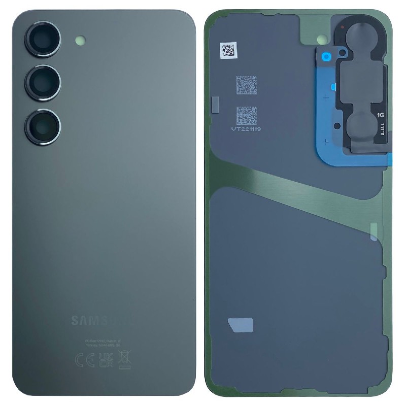 Galinis dangtelis Samsung S911 S23 Phantom Black originalus (used Grade C)