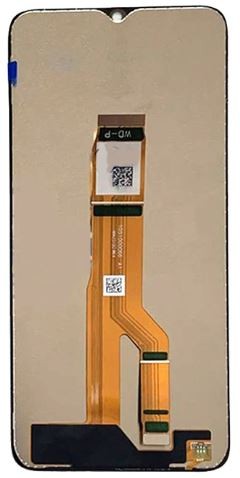 Ekranas Huawei Honor X6a su lietimui jautriu stikliuku Black ORG