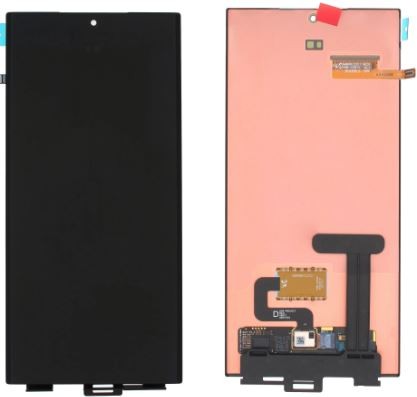 Ekranas Samsung S918 S23 Ultra 5G su lietimui jautriu stikliuku (NO FRAME) originalus (service pack)