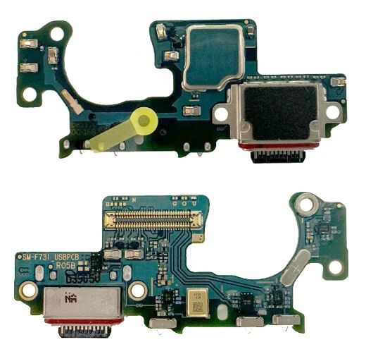 Lanksčioji jungtis Samsung F731 Z Flip 5 5G su įkrovimo kontaktu ir mikrofonu originali (service pack)