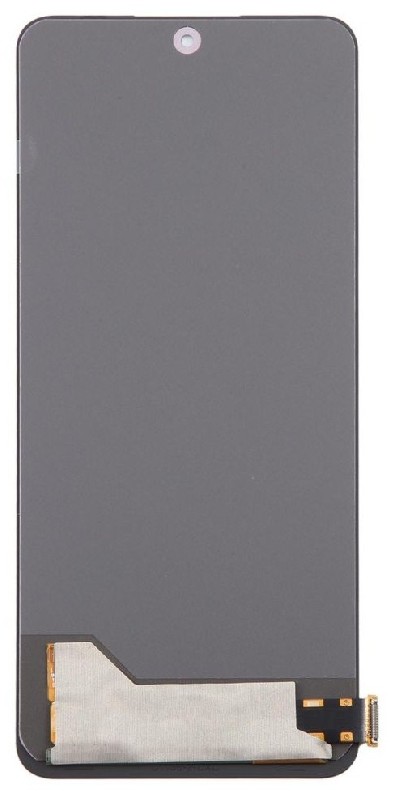 Ekranas Xiaomi Redmi Note 12 4G/Note 12 5G/Poco X5 5G su lietimui jautriu stikliuku Black OLED