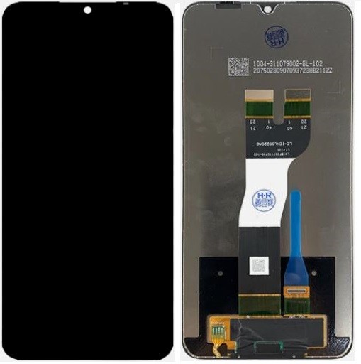 Ekranas Samsung A057 A05S 2023 su lietimui jautriu stikliuku Black originalus
