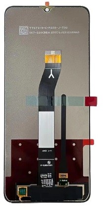 Ekranas Xiaomi Redmi A3 su lietimui jautriu stikliuku Black ORG