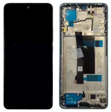 Ekranas Xiaomi Redmi Note 13 Pro 5G su lietimui jautriu stikliuku ir rėmeliu Ocean Teal (compatible with Poco X6 5G) originalus (service pack)