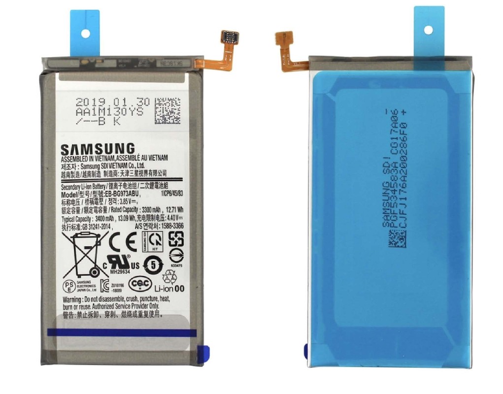 Akumuliatorius originalus Samsung G973F S10 3300mAh EB-BG973ABU