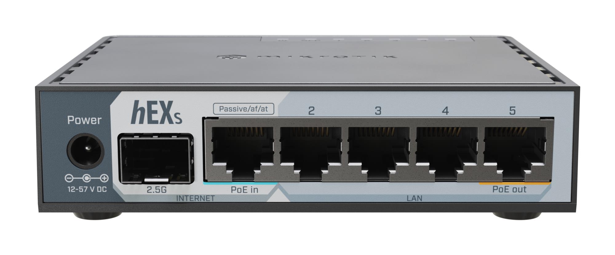 NET ROUTER/SWITCH 5PORT 1000M/HEX S E60IUGS MIKROTIK