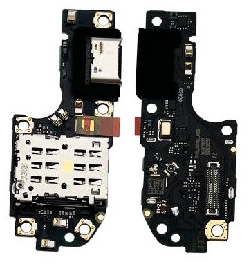 Lanksčioji jungtis Huawei Nova Y90 su įkrovimo kontaktu, mikrofonu, SIM lizdu originali (service pack)