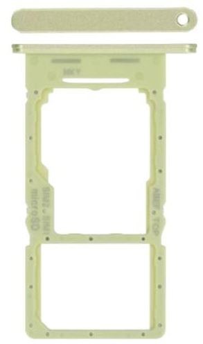 SIM kortelės laikiklis Samsung A256 A25 5G Yellow originalus (service pack)