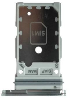 SIM kortelės laikiklis Samsung S911/S916 S23/S23 Plus Dual Lime originalus (service pack)