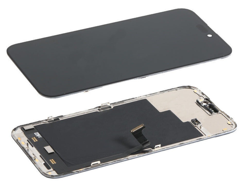 Ekranas skirtas iPhone 15 Pro Max su lietimui jautriu stikliuku INCELL 120Hz (Removable IC)