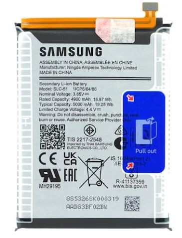 Akumuliatorius originalus Samsung A057 A05s 5000mAh SLC-51 (service pack)