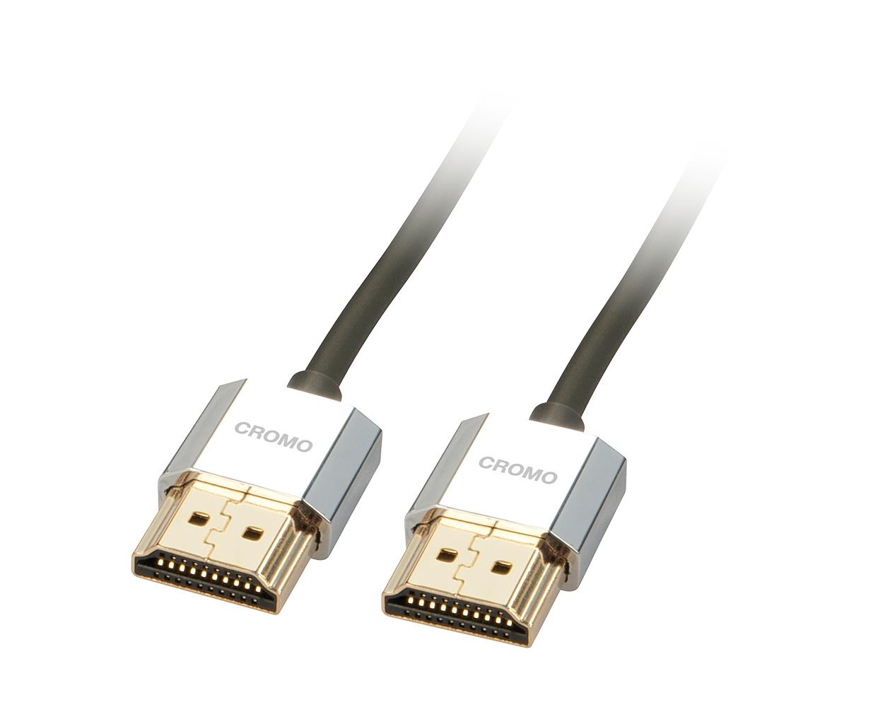 HDMI laidas 1m Cromo 41671 Lindy