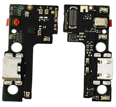 Lanksčioji jungtis Xiaomi Redmi 12C įkrovimo kontakto su mikrofonu originalus (service pack)