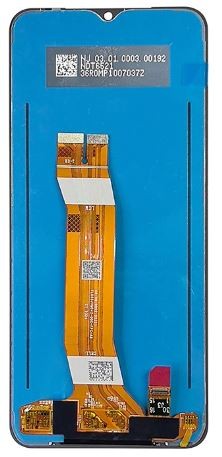 Ekranas Huawei Nova Y61 su lietimui jautriu stikliuku Black ORG