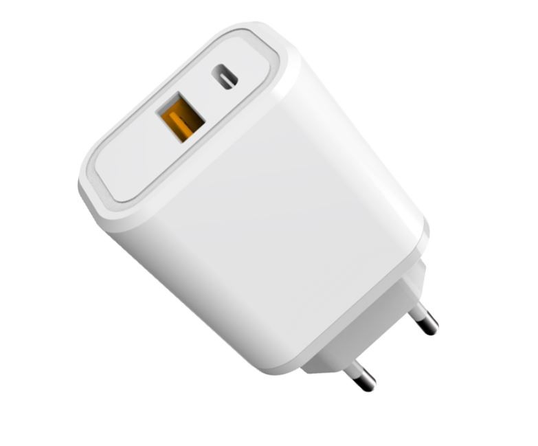 Įkroviklis Platinet (PLCPD30W) (1xUSB-C;1xUSB 3A 30W) baltas