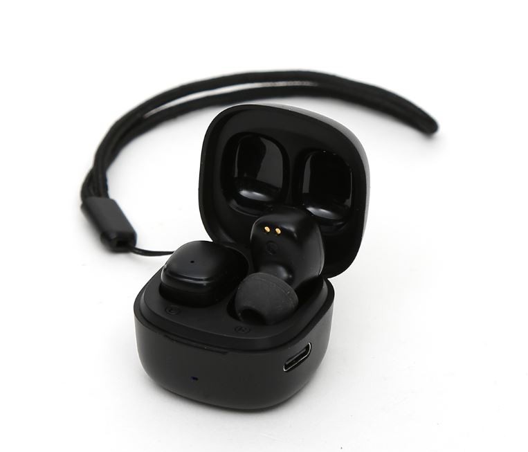 Belaidė laisvų rankų įranga Platinet (PM1001B) TWS V5.1 juoda