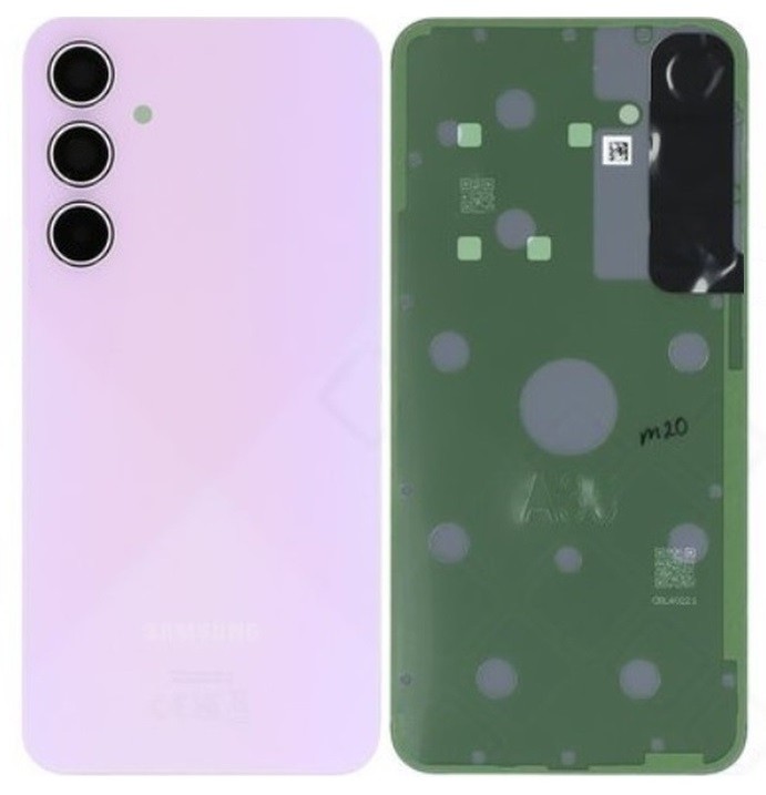 Galinis dangtelis Samsung A356 A35 5G Lilac originalus (service pack)