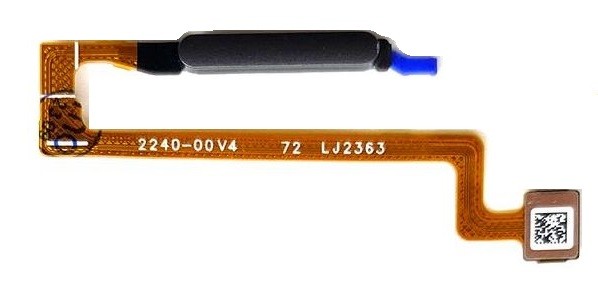 Lanksčioji jungtis Xiaomi Redmi Note 12 5G su juodu pirštų atspaudų jutikliu (fingerprint) ORG