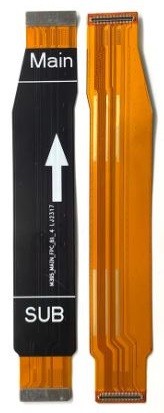 Lanksčioji jungtis Xiaomi Redmi Note 12 4G įkrovimo kontakto ir mikrofonu, SIM kortelės kontaktu ORG