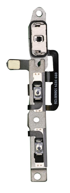 Lanksčioji jungtis skirta iPhone 15 garso kontrolės ir mute naudota ORG