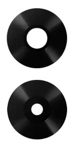 Xiaomi Redmi 13 4G/5G kameros stikliukas Black (only lens 3pcs) ORG