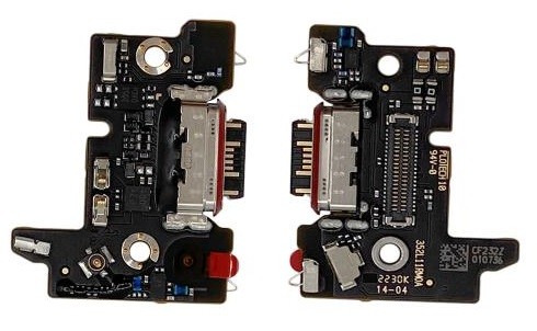 Lanksčioji jungtis Xiaomi Poco F4 5G su įkrovimo kontaktu ir mikrofonu originali (service pack)