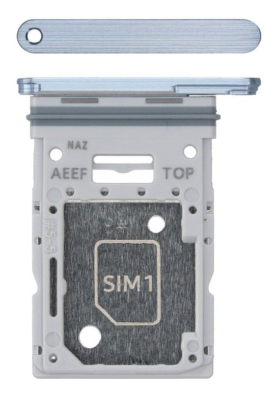 SIM kortelės laikiklis Samsung A165 A16 4G Light Grey originalus (service pack)