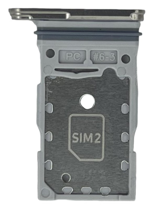 SIM kortelės laikiklis Samsung S721 S24 FE Blue/Mint/Yellow originalus (service pack)