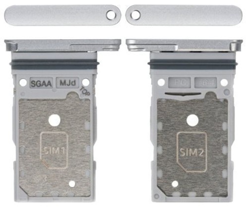 SIM kortelės laikiklis Samsung S711 S23 FE Silver/Indigo/Tangerine/Mint/Purple/Cream originalus (service pack)