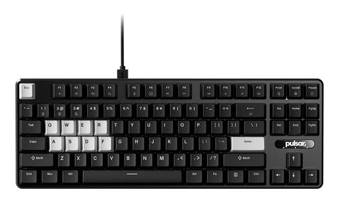 Pulsar PCMK 2 HE TKL klaviatūra USB ANSI juoda