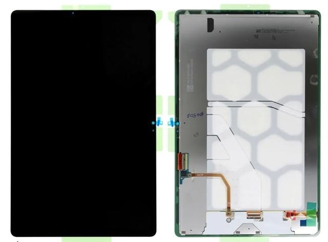 Ekranas Samsung X610/X616 TAB S9+ FE 12.4 2023 su lietimui jautriu stikliuku Black originalus (service pack)