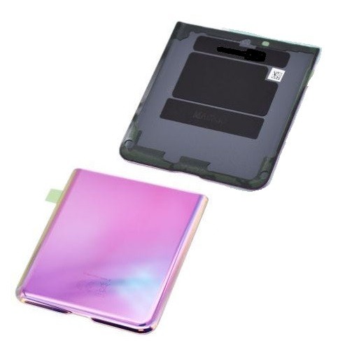 Galinis viršutinis dangtelis Samsung Galaxy Z Flip F700 Mirror Purple originalus (service pack)