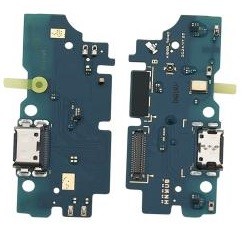 Lanksčioji jungtis Samsung A166 A16 5G su įkrovimo kontaktu, mikrofonu originali (service pack)