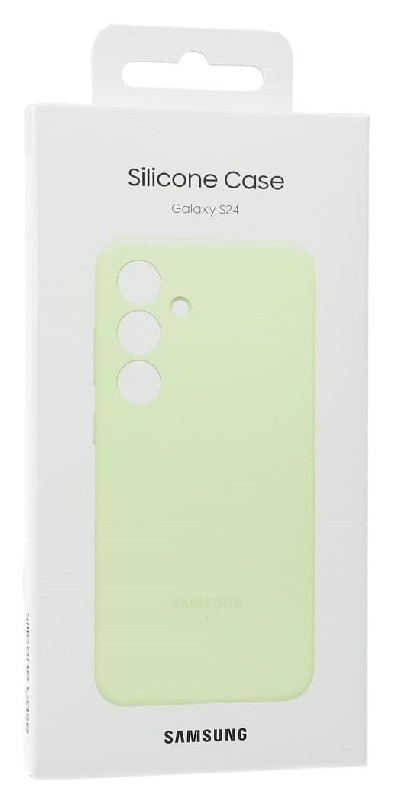 Dėklas EF-PS921TGE Samsung Silicone Cover Galaxy S921 S24 Lime