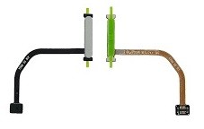 Lanksčioji jungtis Samsung A166 A16 5G su pirštų atspaudų jutikliu Light Grey originali (service pack)