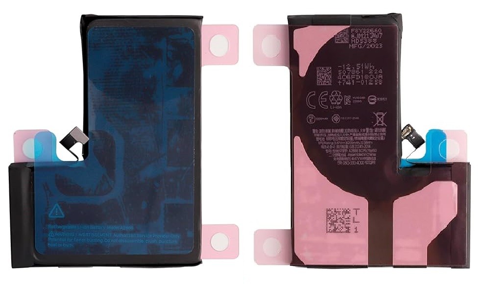 Akumuliatorius ORG skirtas iPhone 14 Pro 3200mAh Self-Diagnosable su lipduku