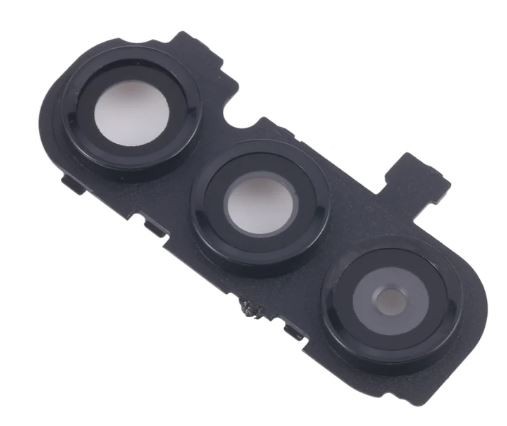 Samsung A166 A16 5G kameros stikliukas su rėmeliu Black (service pack)