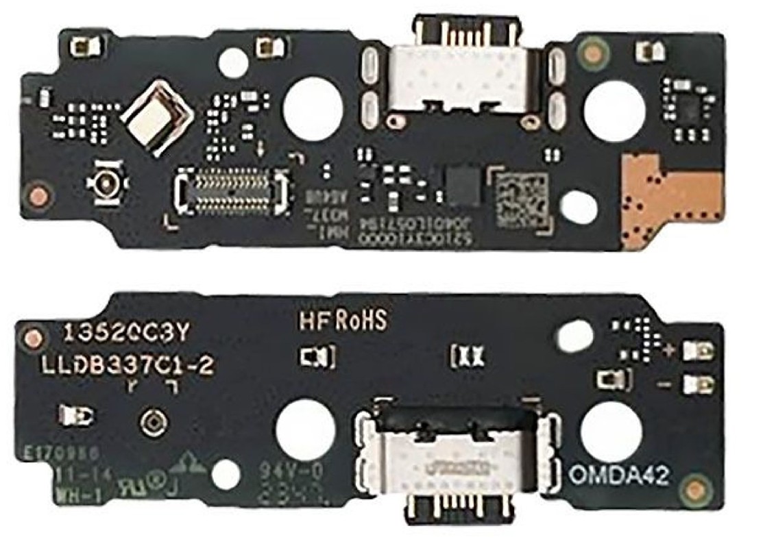 Lanksčioji jungtis Xiaomi Redmi A3 įkrovimo kontakto su mikrofonu originalus (service pack)