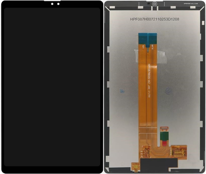 Ekranas Samsung T225 Tab A7 LTE su lietimui jautriu stikliuku Black (Refurbished) ORG