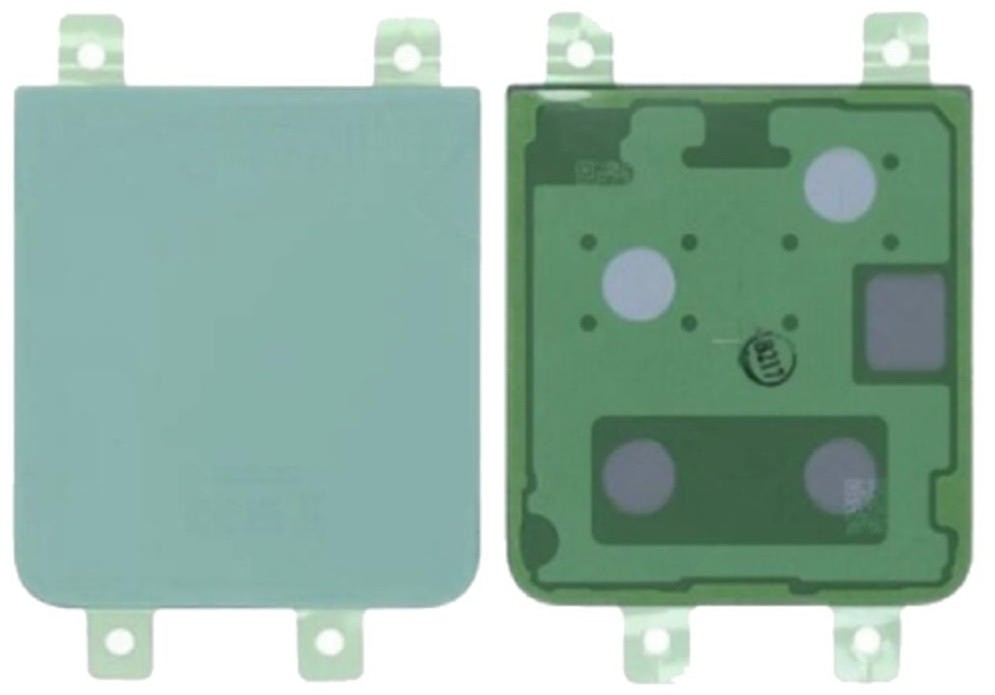 Galinis apatinis dangtelis Samsung F731 Z Flip 5 Green originalus (used Grade B)