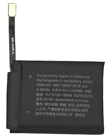 Akumuliatorius ORG skirtas Watch Series 5 44mm 296mAh A2181