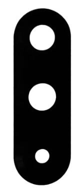 Samsung A366 A36 5G kameros stikliukas Black (service pack)
